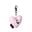 Móc khóa thú bông Wii - What It Isnt Lovey Heart Pink