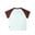 Áo Thun Baby Tee Raglan Angel Đính Đá Wii - What It Isnt Light Blue