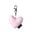 Móc khóa thú bông Wii - What It Isnt Lovey Heart Pink