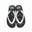 Dép Sneaker Buzz Y-Buzz Black / White