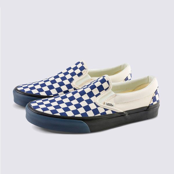 Giày Vans Classic Slip-On Checkerboard Deep Twilght/Marshmallw
