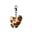 Móc khóa thú bông Wii - What It Isnt Lovey Heart Leopard