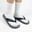 Dép Buzz Y-Strap Casual Life Dk.Grey / Black