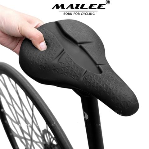 Bọc Yên Xe Đạp Chống Đau Mông Cao Su GEL AIR lưới tổ ong mặt dưới cho đệm yên 28x17 cm, Mềm Chống Nước Địa Hình Phụ Kiện - Mai Lee