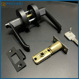  Khóa tròn gạt JEELY J02 tay tròn màu đen (Thung 20 Bộ) 