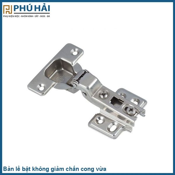  Bản lề bật không giảm chấn cong vừa 