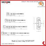  Thanh ray trượt 3 tầng VICKINI 02357 