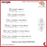  Thanh ray trượt 3 tầng VICKINI 02421 