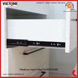  Thanh ray trượt 3 tầng VICKINI 02428 