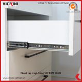  Thanh ray trượt 3 tầng VICKINI 02428 