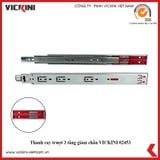  Thanh ray trượt 3 tầng giảm chấn VICKINI 02453 