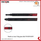  Thanh ray trượt 3 tầng giảm chấn VICKINI 02453 