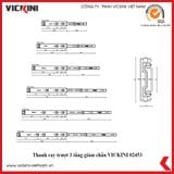  Thanh ray trượt 3 tầng giảm chấn VICKINI 02453 