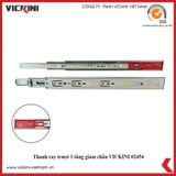  Thanh ray trượt 3 tầng giảm chấn VICKINI 02454 