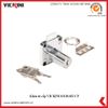  Khóa tủ vuông VICKINI 03138 CP crom bóng 