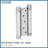  Bản lề lá bật 2 chiều màu INOX Hafele 927.97.060 