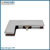  Kẹp kính góc VVP màu inox thái xịn 
