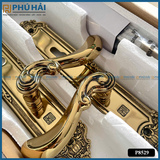  Khóa tay gạt HUY HOÀNG HCP8529 thau VC 