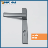  Bộ khóa đơn điểm DRAHO màu xám (PM23/PM27) tay nhỏ mở mở ngoài 