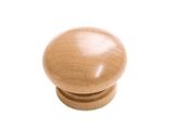  Núm tủ gỗ dẹt không viền trung 