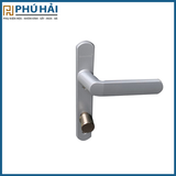  Bộ khóa đơn điểm DRAHO màu xám (PM23/PM27) tay lớn mở mở ngoài 