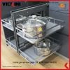  Giá kệ góc mở toàn phần VICKINI 14231.900 PSS inox bóng 