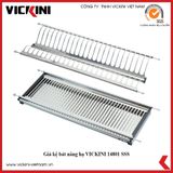  Giá kệ bát đĩa cố định VICKINI 14801 SSS inox mờ 