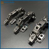  Bản lề nhôm cánh kính 165 độ giảm chấn 