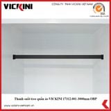  Thanh suốt treo quần áo VICKINI 17312.001-3000mm OBP đen mờ 