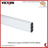  Thanh suốt treo quần áo VICKINI 17315.001-3000mm SC bạc 