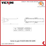  Giá kệ vắt quần VICKINI 18001.500 GRPR xám sơn 