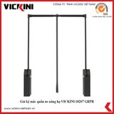  Giá kệ mắc quần áo nâng hạ VICKINI 18207 GRPR xám sơn 