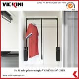  Giá kệ mắc quần áo nâng hạ VICKINI 18207 GRPR xám sơn 
