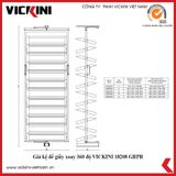  Giá kệ để giầy xoay 360 độ VICKINI 18208 GRPR xám sơn 