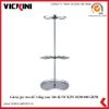  Giá kệ góc treo đồ 3 tầng xoay 360 độ VICKINI 18209.800 GRPR xám sơn 
