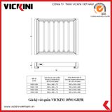  Giá kệ vắt quần VICKINI 18501 GRPR xám sơn 