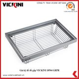 Giá kệ để đồ gấp VICKINI 18504 GRPR xám sơn 