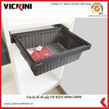  Giá kệ để đồ gấp VICKINI 18506 GRPR xám sơn 
