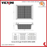  Giá kệ để đồ gấp VICKINI 18506 GRPR xám sơn 