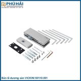  Bản lề dương sàn VICKINI 60110.001 PSS inox bóng 
