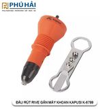  Linh kiện đầu rút rive tiện dùng KAPUSI đầu lớn-K6799 
