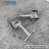  Bát treo góc tủ quần áo GW27.2 inox 