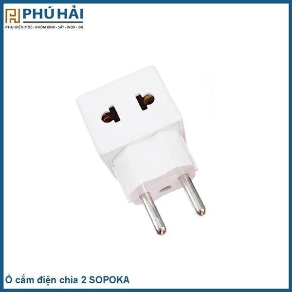 Ổ cắm điện chia 2 SOPOKA 