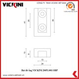  Bát đỡ ống VICKINI 20051.001 OBP đen mờ (30x12) 