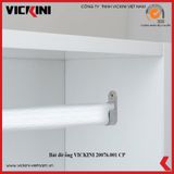  Bát đỡ ống VICKINI 20076.001 CP crom bóng (30x15) 