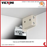  Giá treo tủ VICKINI 20101.001 WT trắng 