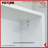  Giá treo tủ VICKINI 20101.001 WT trắng 