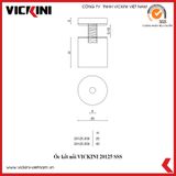  Ốc kết nối VICKINI 20125 SSS inox mờ 