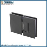  Bản Lề Kính - Kính 180º Màu Đen Hafele 981.77.903 