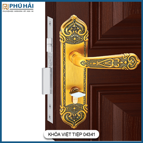  Khóa tay gat việt tiệp hợp kim 04341/2012 (8B/T) 